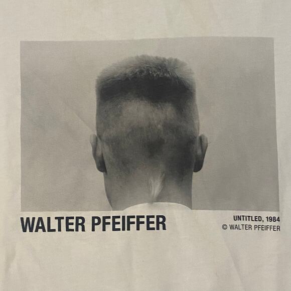 Helmut Lang Artist Series White Walter Pfeiffer Edition 1984 T-shirt Sz XL - Picture 4 of 9